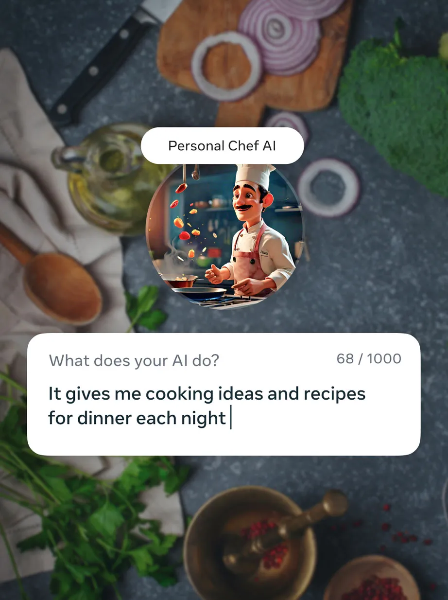 AI character Instagram