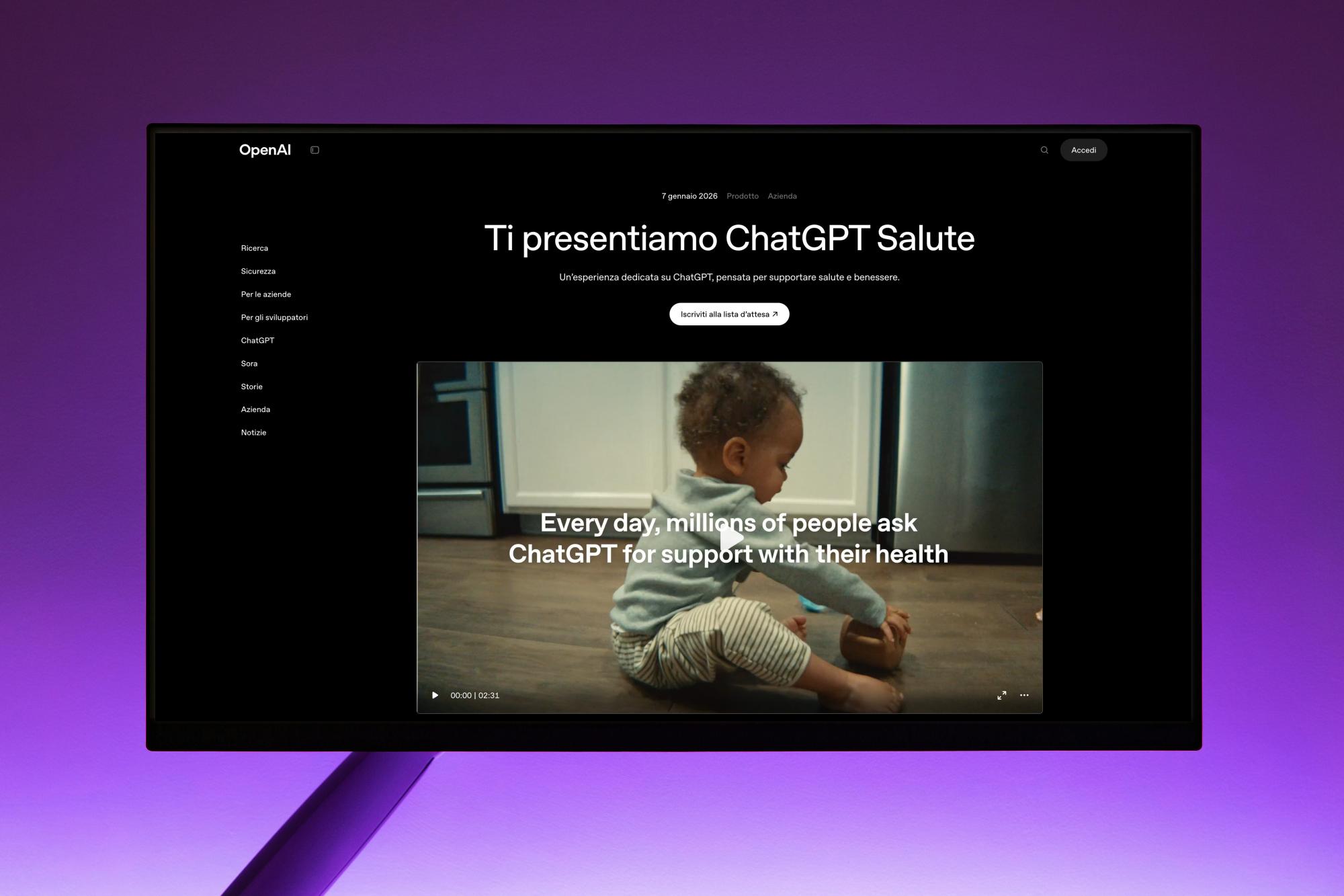 ChatGPT Health cosa è